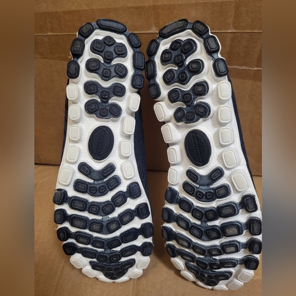 Skechers Memory Foam Slip-Ons Navy Blue Women Size 8 - Picture 6 of 7